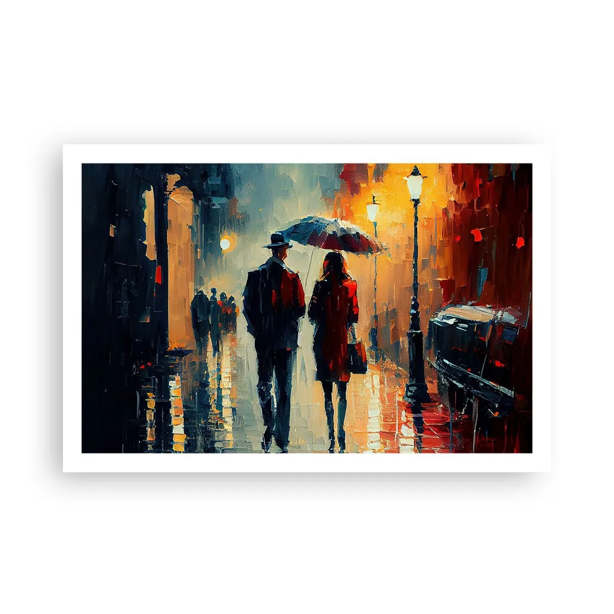 Affiche - Poster - Histoire d'amour urbaine - 91x61 cm