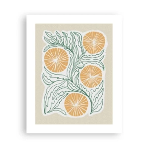 Affiche - Poster - Ethnique avec une pointe d'abstraction - 40x50 cm