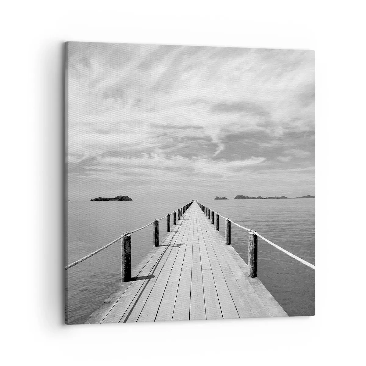 Impression sur toile - Image sur toile - Et peut-être un voyage... - 50x50 cm