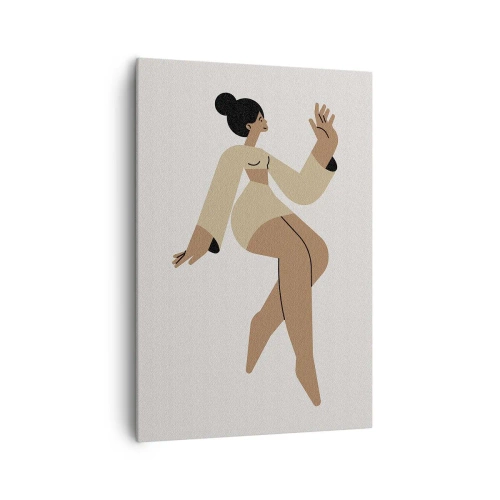 Impression sur toile - Image sur toile - Une forme gracieuse - 70x100 cm