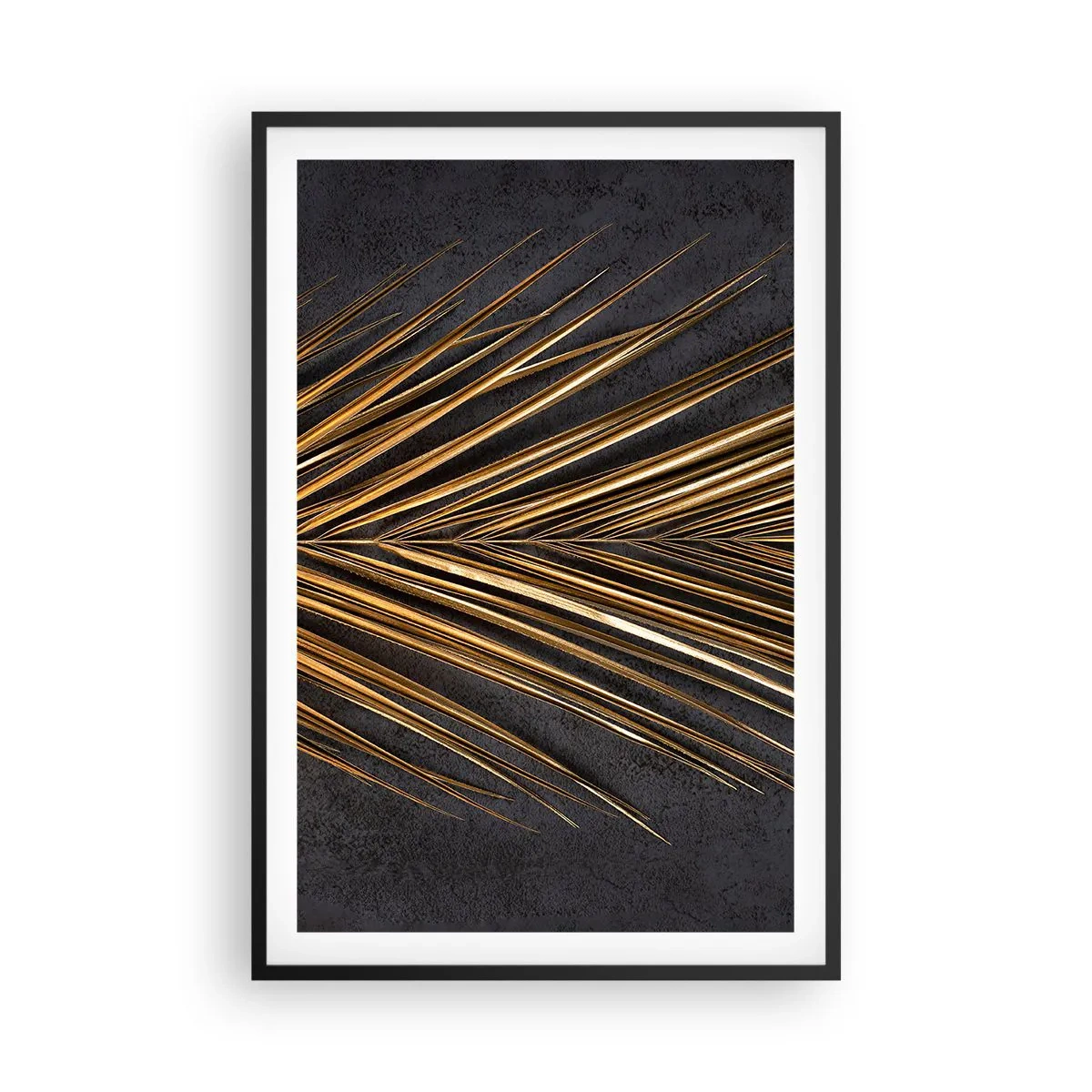 Affiche dans un cadre noir - Poster - L'or des tropiques - 61x91 cm