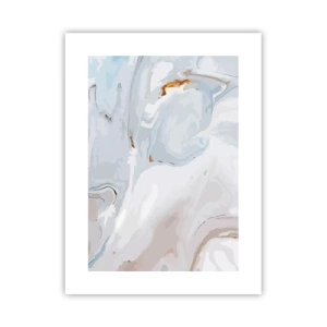 Affiche - Poster - Blanc surélevé - 30x40 cm