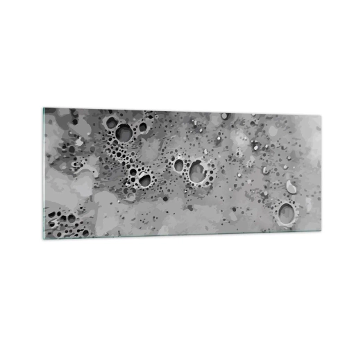 Impression sur verre - Image sur verre - Comme un paysage lunaire - 100x40 cm