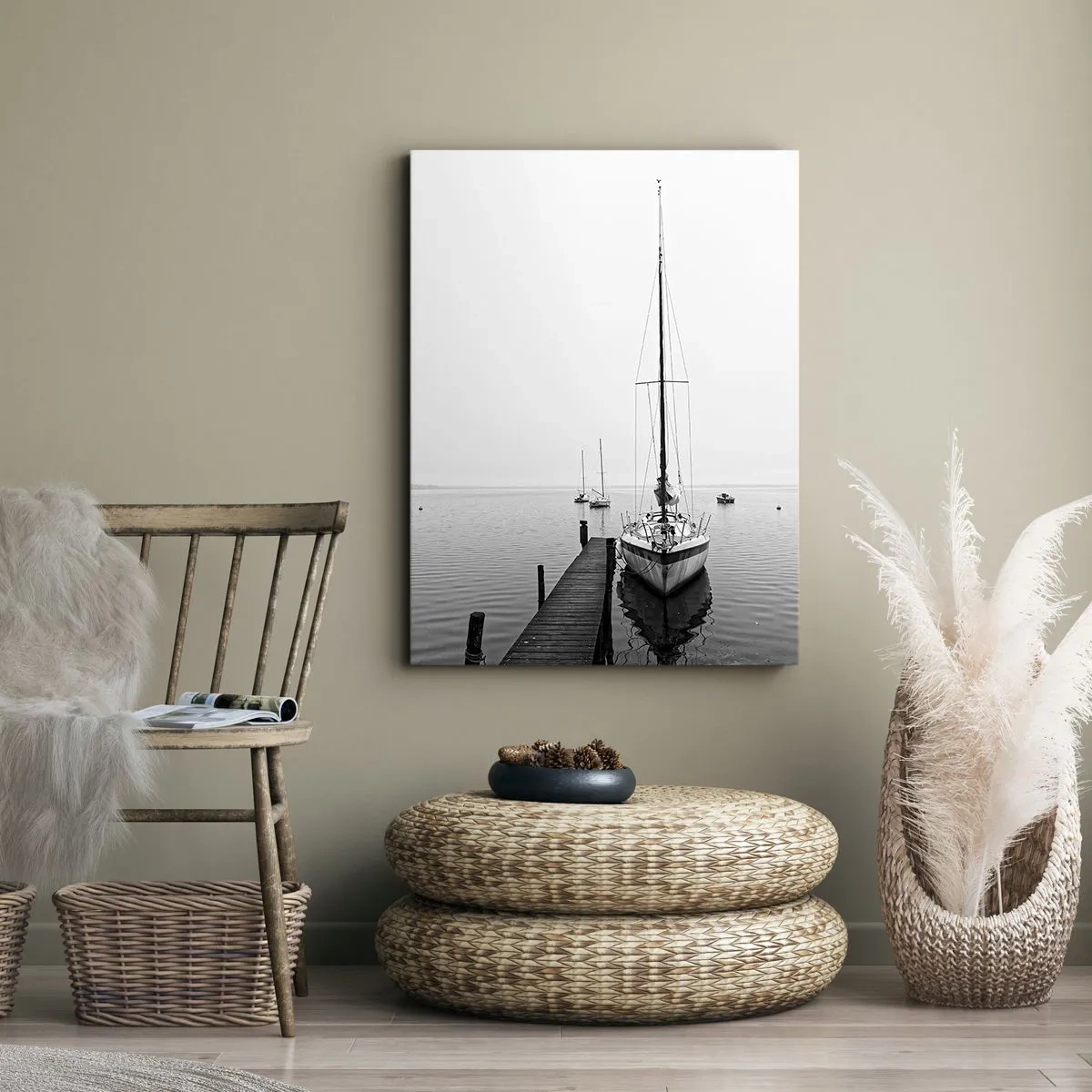 Impression sur toile - Image sur toile - Prêt pour la route - 70x100 cm