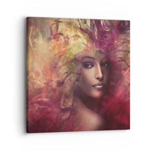 Impression sur toile - Image sur toile - Je suis ici! - 30x30 cm