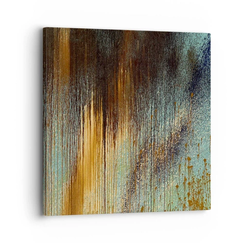Impression sur toile - Image sur toile - Une composition de couleirs non fortuite - 30x30 cm