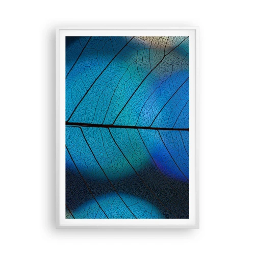 Affiche dans un cadre blanc - Poster - Construction complexe - 70x100 cm