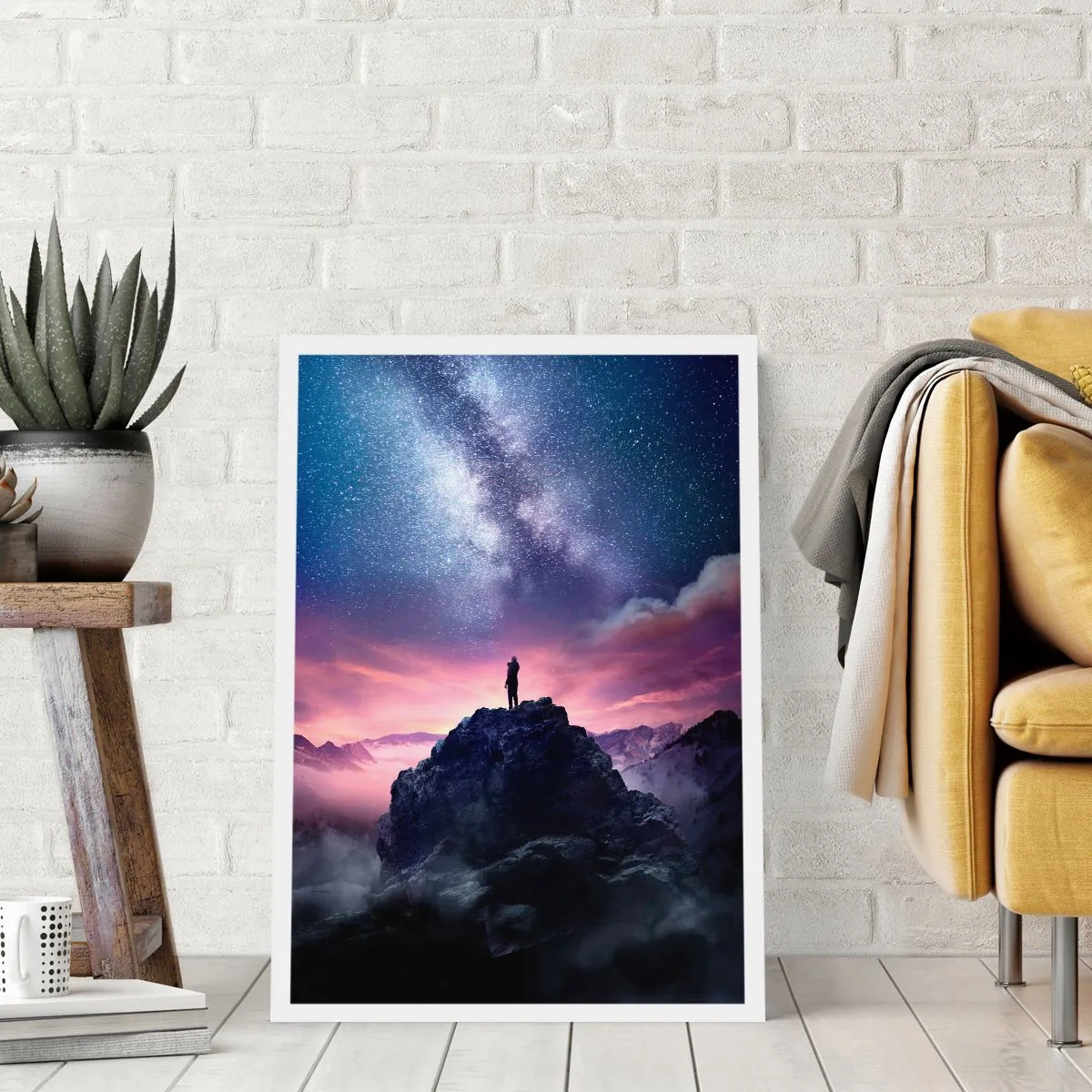 Affiche - Poster - Et il a ressenti la vie - 30x40 cm