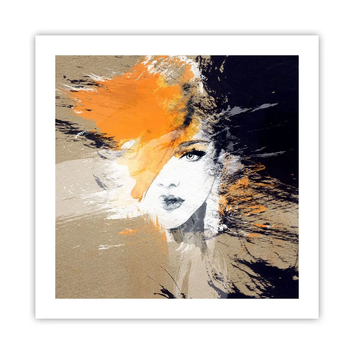 Affiche - Poster - Et la lumière fut - 50x50 cm