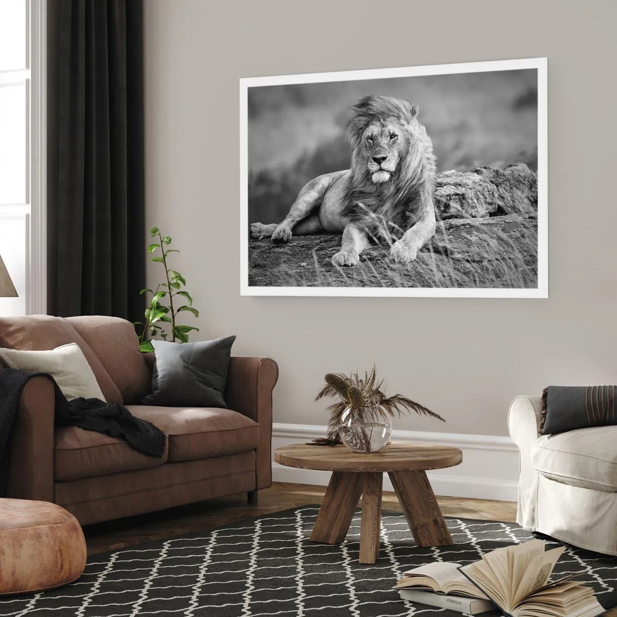 Affiche - Poster - Sieste royale - 50x40 cm