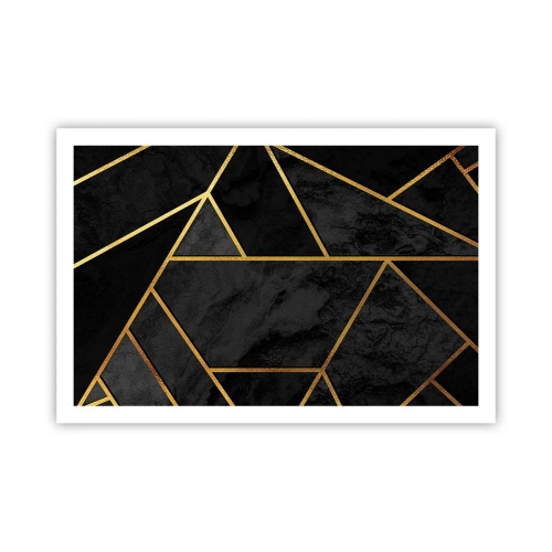 Affiche - Poster - Obscurité et éclat - 91x61 cm