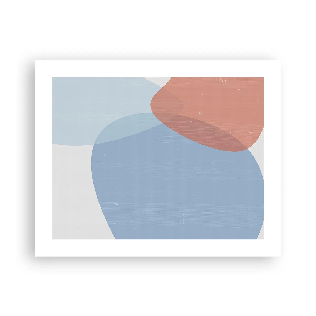 Affiche - Poster - Relations pastel - 50x40 cm