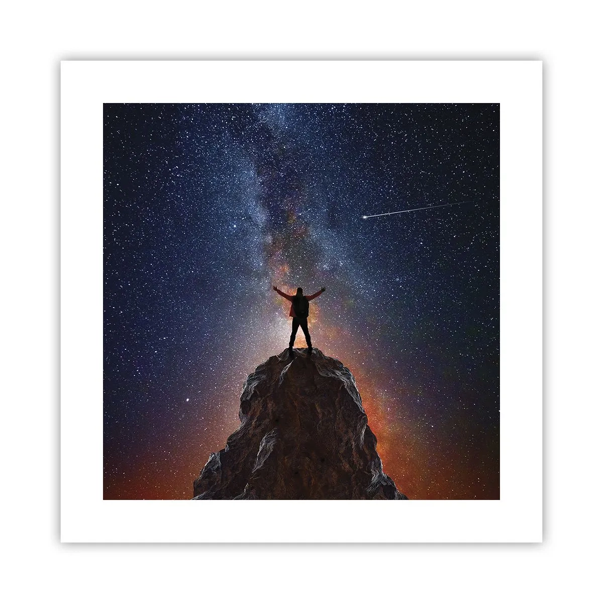 Affiche - Poster - Le force est avec moi! - 40x40 cm