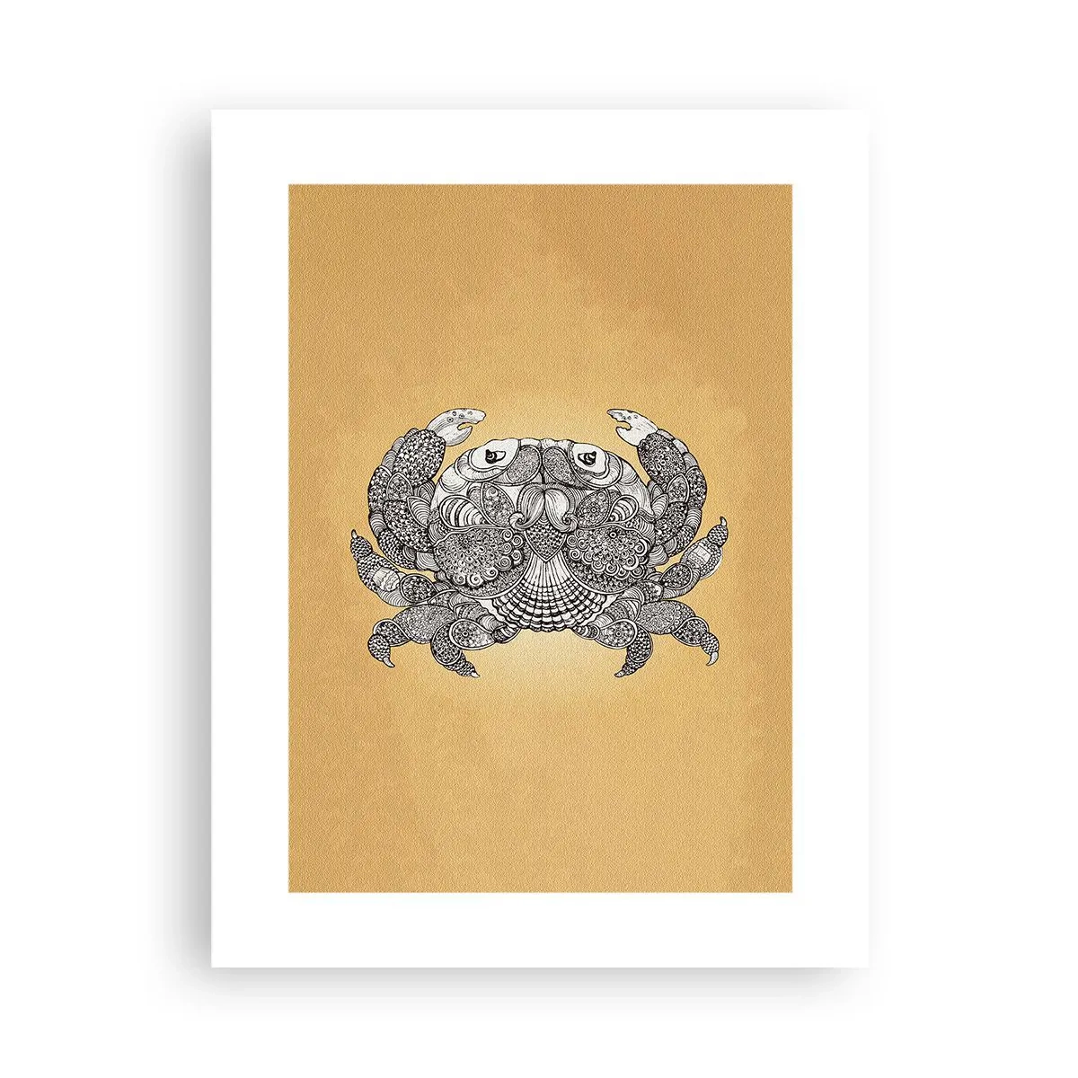 Affiche - Poster - Les contes de M. Crabe - 30x40 cm