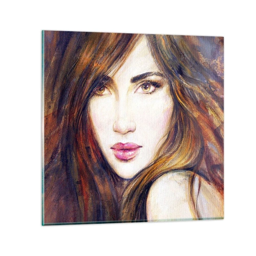 Impression sur verre - Image sur verre - Un sou pour vos pensées - 40x40 cm