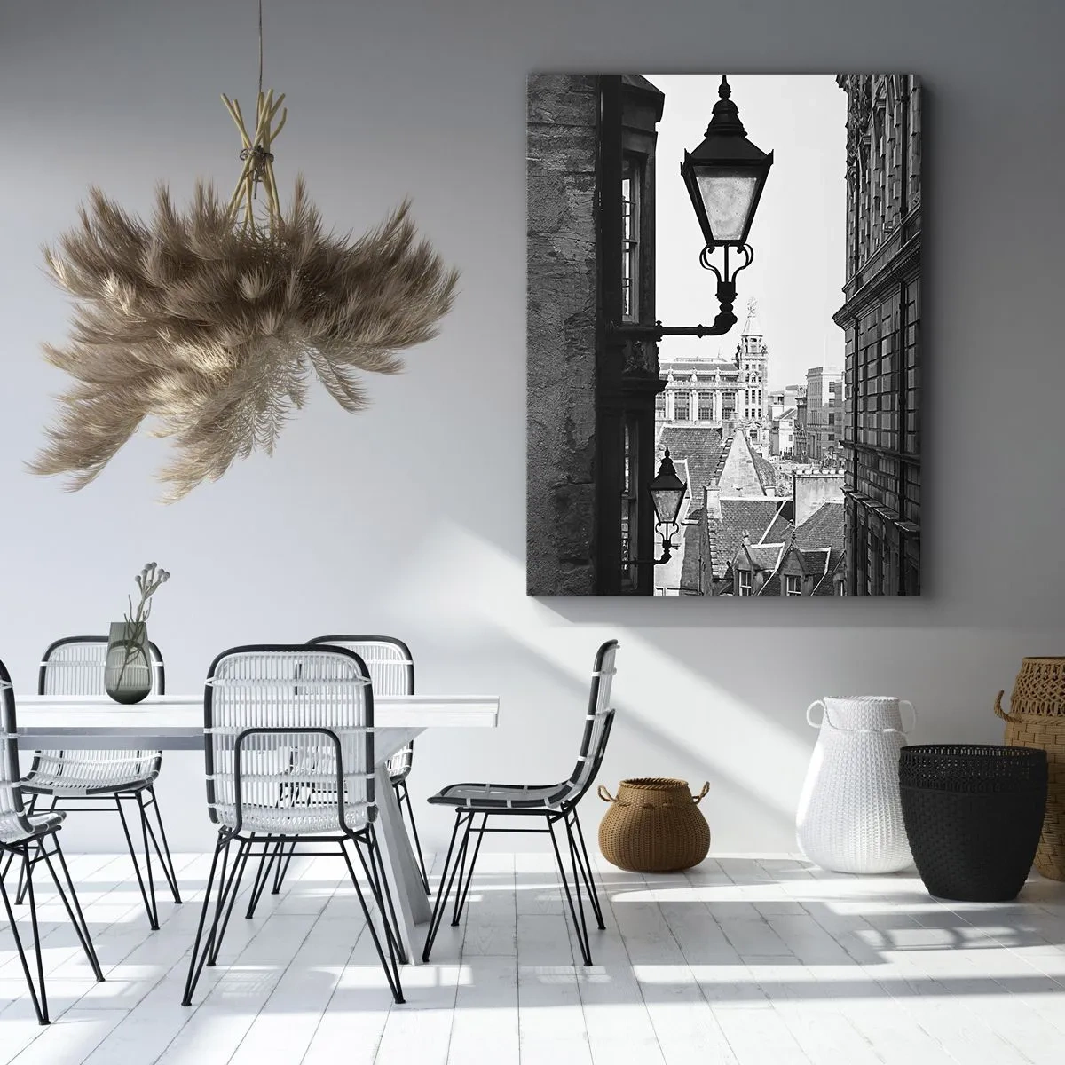 Impression sur toile - Image sur toile - L'histoire d'Édimbourg - 80x120 cm