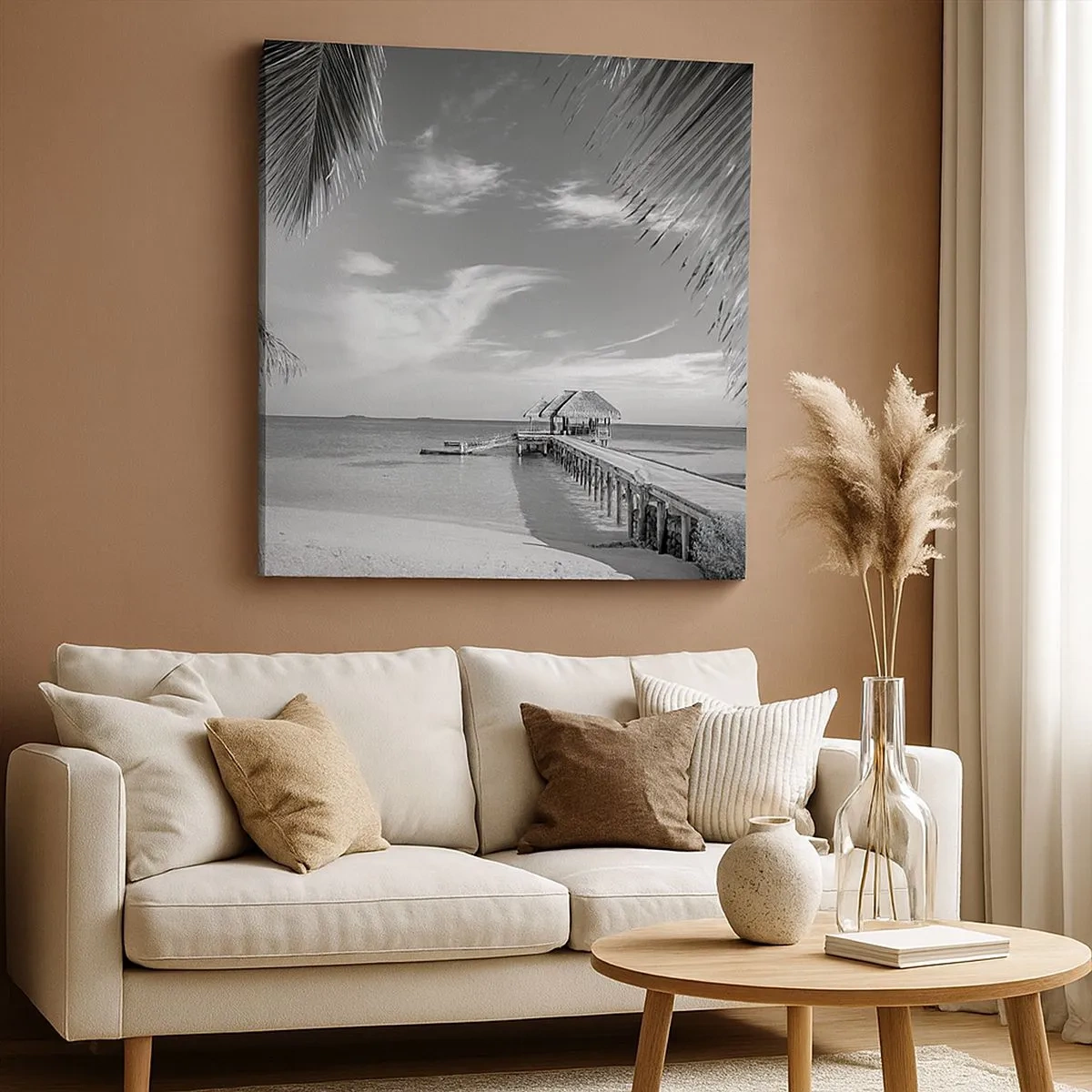 Impression sur toile - Image sur toile - Souvenirs ou rêve? - 30x30 cm