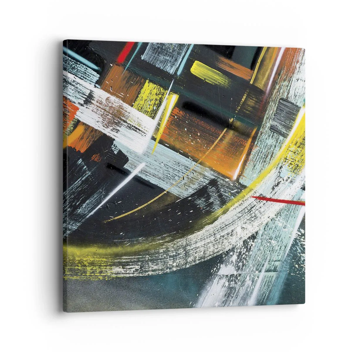 Impression sur toile - Image sur toile - L'énergie du mouvement - 40x40 cm