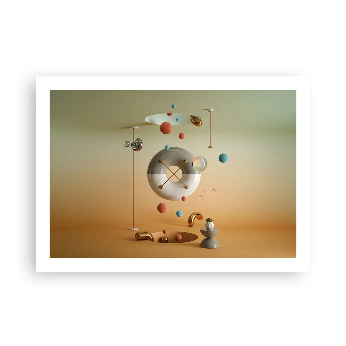 Affiche - Poster - Tout peut arriver - 70x50 cm