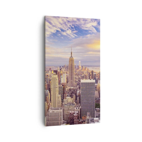 Impression sur toile - Image sur toile - Atteindre les nuages eux-mêmes - 45x80 cm