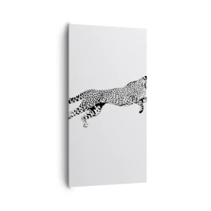 Impression sur toile - Image sur toile - Le plus rapide sur Terre - 65x120 cm