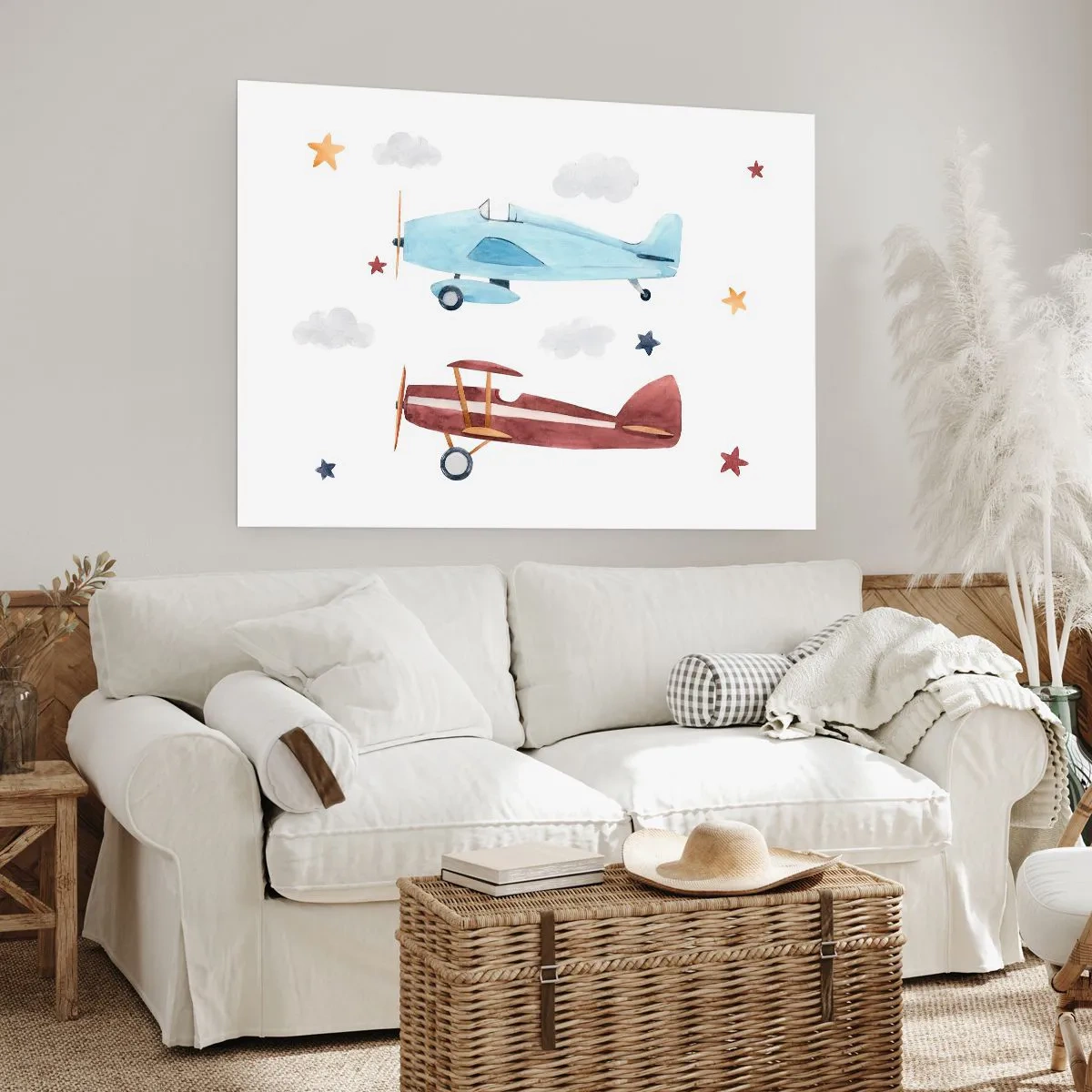 Affiche - Poster - Monsieur le pilote, nous vous attendons ! - 91x61 cm