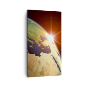 Impression sur toile - Image sur toile - Lever de soleil - 45x80 cm