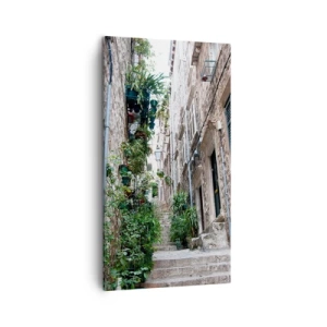 Impression sur toile - Image sur toile - Charme de la vieille ville - 45x80 cm