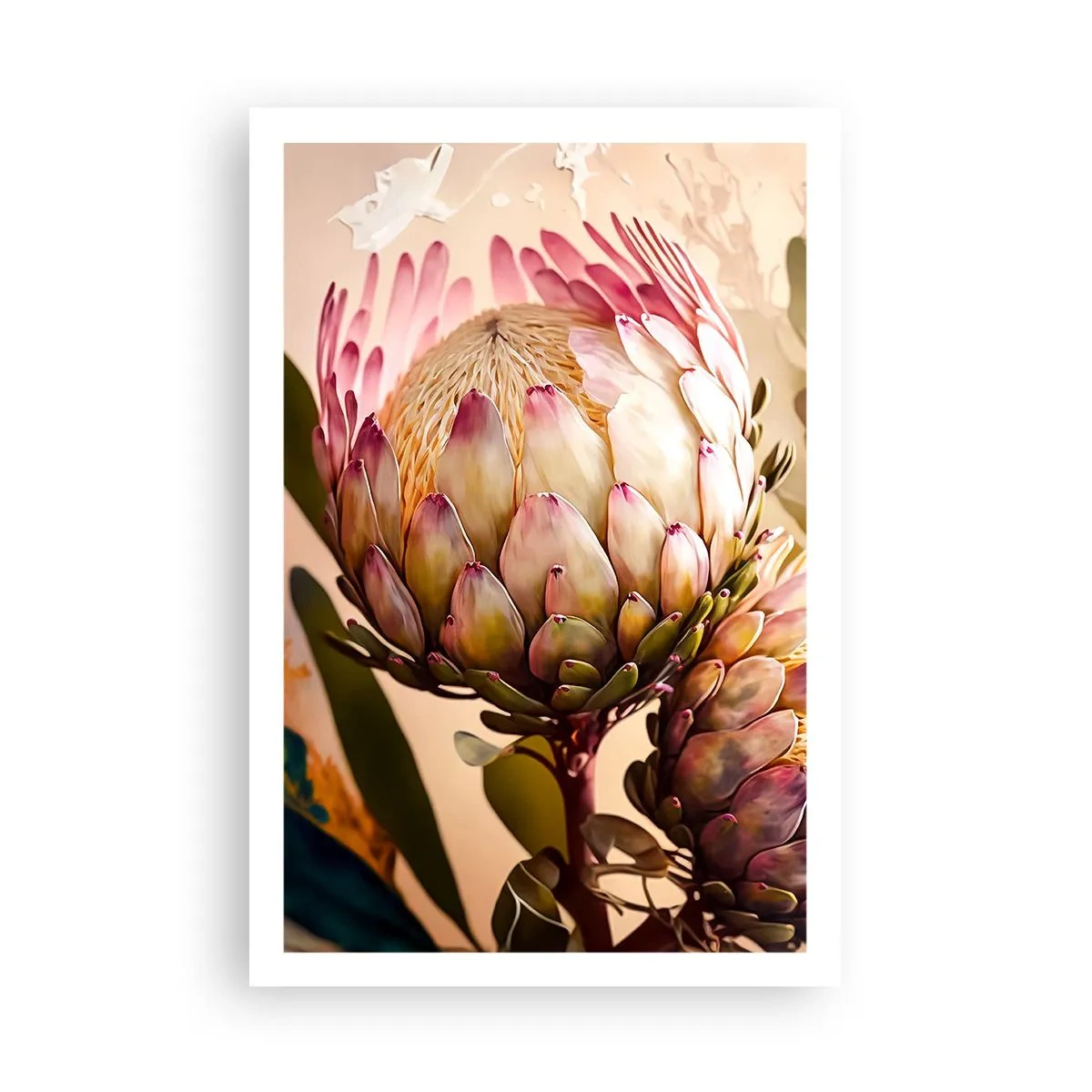 Affiche - Poster - Tendrement embrassé - 61x91 cm