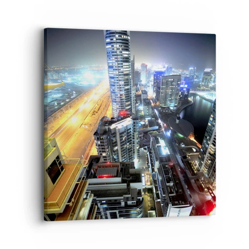 Impression sur toile - Image sur toile - Un miracle dans le désert - 30x30 cm