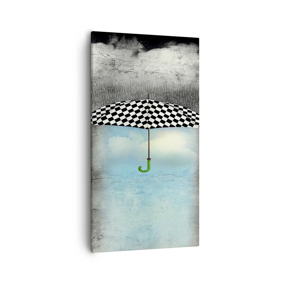 Impression sur toile - Image sur toile - Et pourtant c'est possible - 55x100 cm