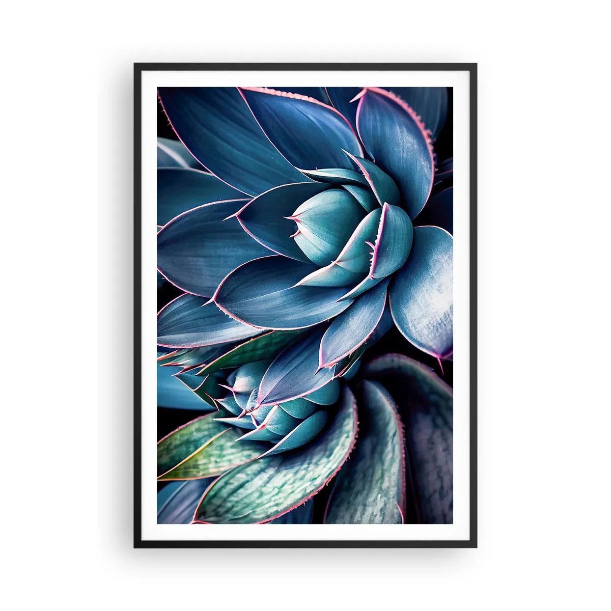 Affiche dans un cadre noir - Poster - Force vital - 70x100 cm