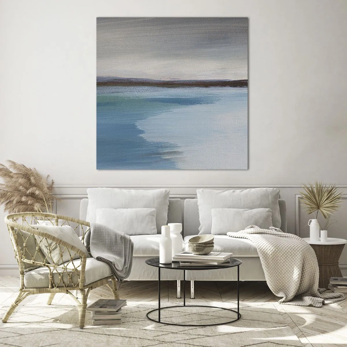 Impression sur verre - Image sur verre - Paysage horizontal - 60x60 cm