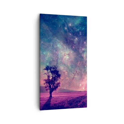 Impression sur toile - Image sur toile - Sous un ciel magique - 55x100 cm