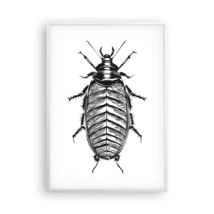 Affiche dans un cadre blanc - Poster - Quel spécimen! - 70x100 cm