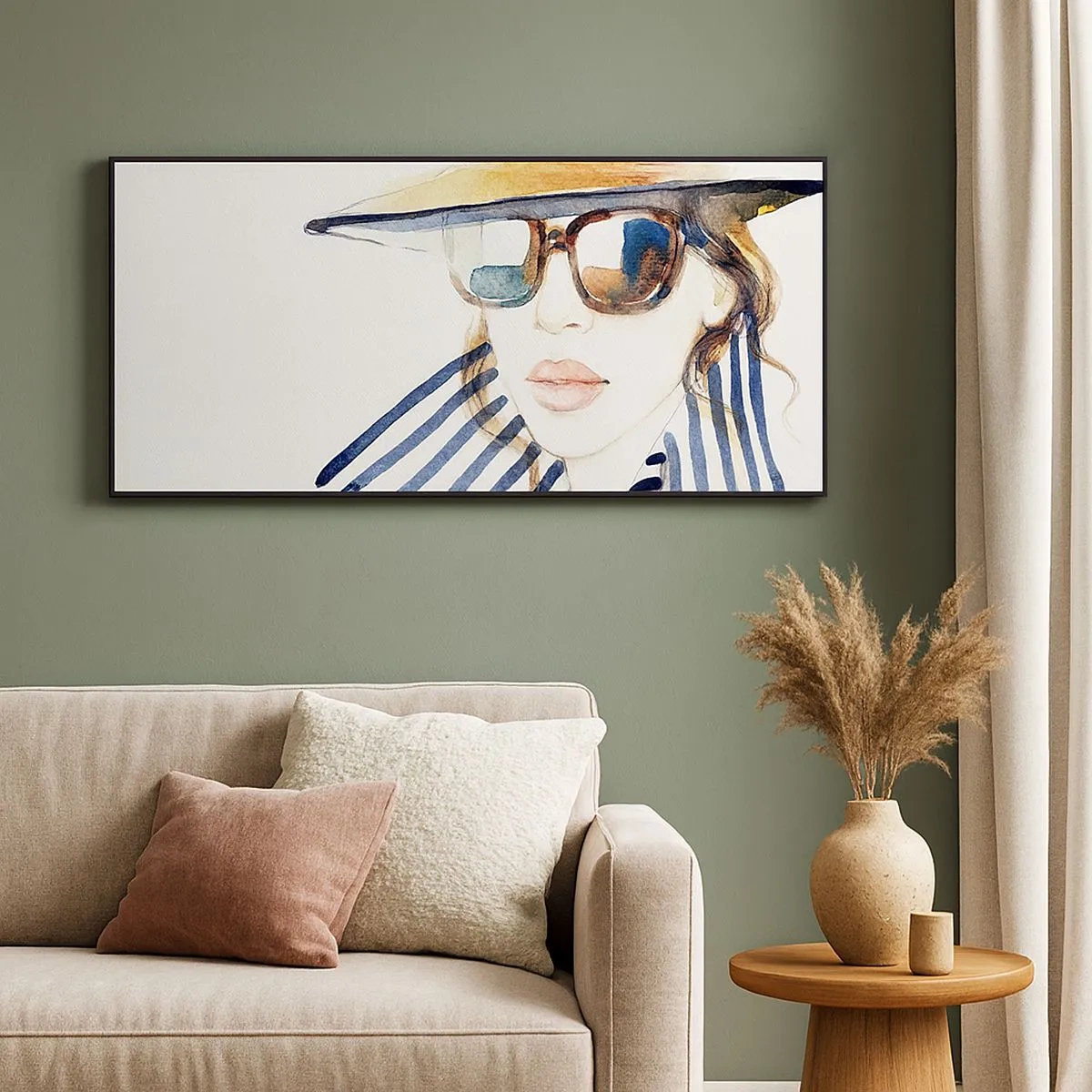 Impression sur toile - Image sur toile - La Floride vous souhaite la bienvenue ! - 100x40 cm