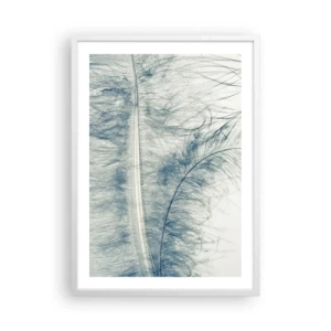 Affiche dans un cadre blanc - Poster - Les sept natures - 50x70 cm