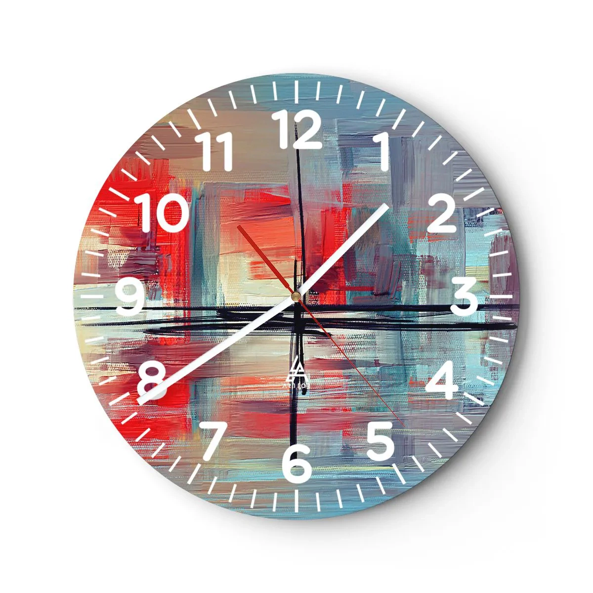 Horloge murale - Pendule murale - Un paysage dans une dimension inconnue - 40x40 cm