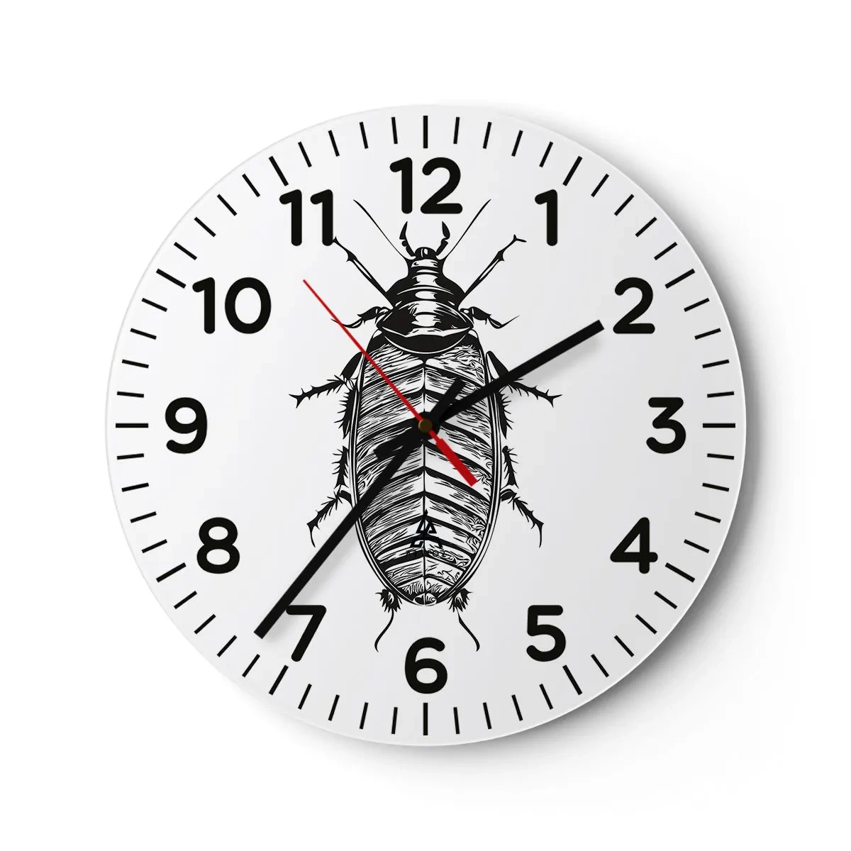Horloge murale - Pendule murale - Quel spécimen! - 40x40 cm
