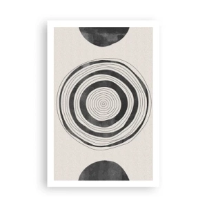 Affiche - Poster - Ce qui est important c'est ce qu'il y a entre les deux - 61x91 cm