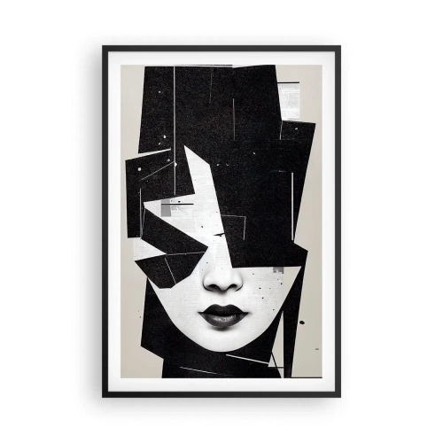 Affiche dans un cadre noir - Poster - Profondément caché - 61x91 cm