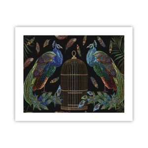 Affiche - Poster - En robes royales - 50x40 cm