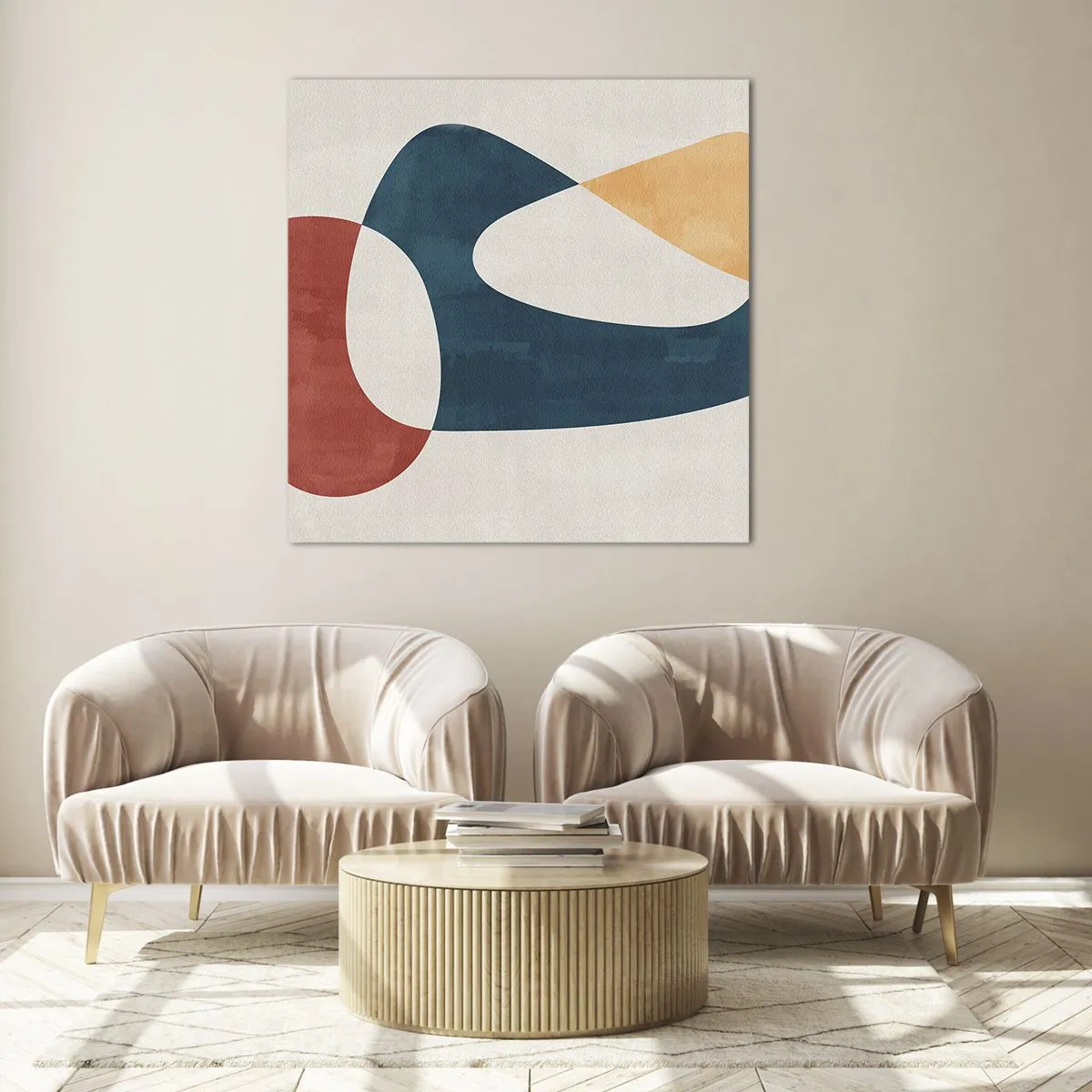 Impression sur verre - Image sur verre - Influences et métamorphoses - 70x70 cm