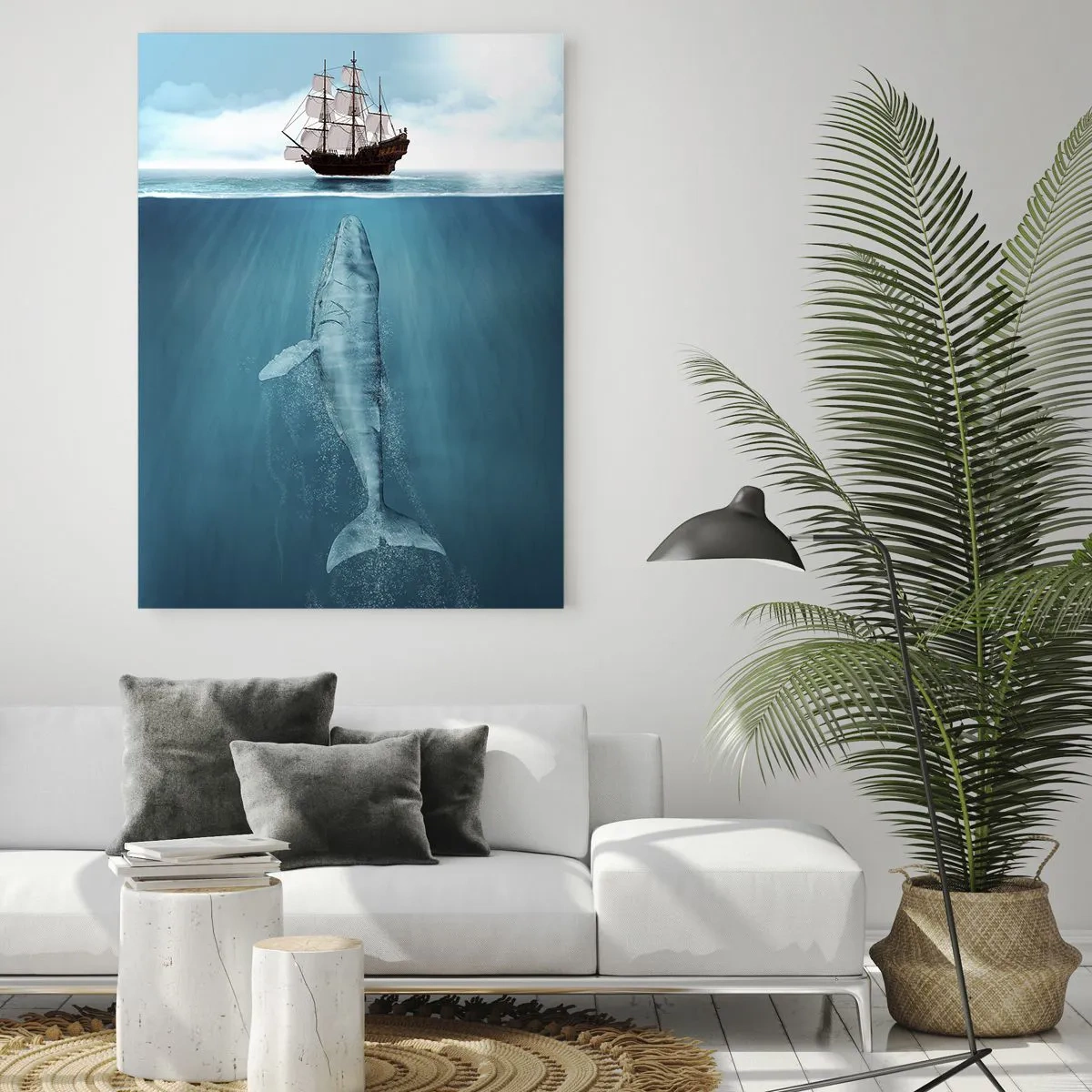 Impression sur verre - Image sur verre - Il vaut mieux ne pas savoir - 80x120 cm