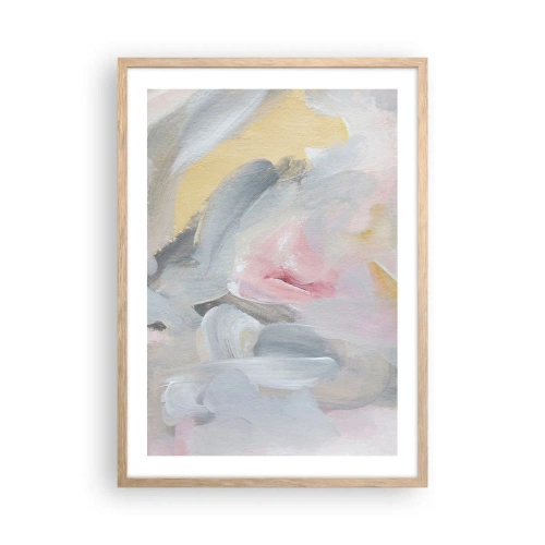 Affiche dans un chêne clair - Poster - Dans un monde pastel - 50x70 cm