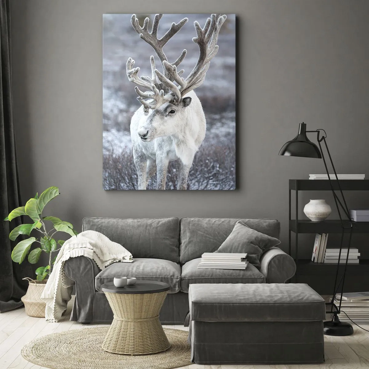 Impression sur toile - Image sur toile - Portrait au soleil - 80x120 cm