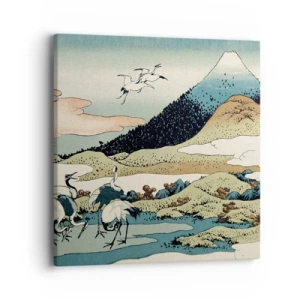 Impression sur toile - Image sur toile - Avec une âme japonnaise - 40x40 cm