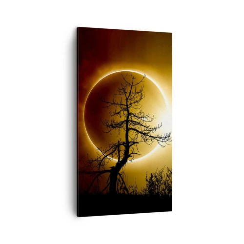 Impression sur toile - Image sur toile - Éclipse totale - 45x80 cm