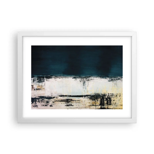 Affiche dans un cadre blanc - Poster - Composition horizontale - 40x30 cm