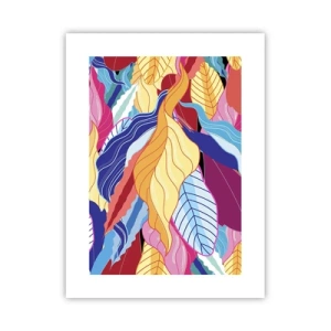 Affiche - Poster - Un désordre coloré - 30x40 cm